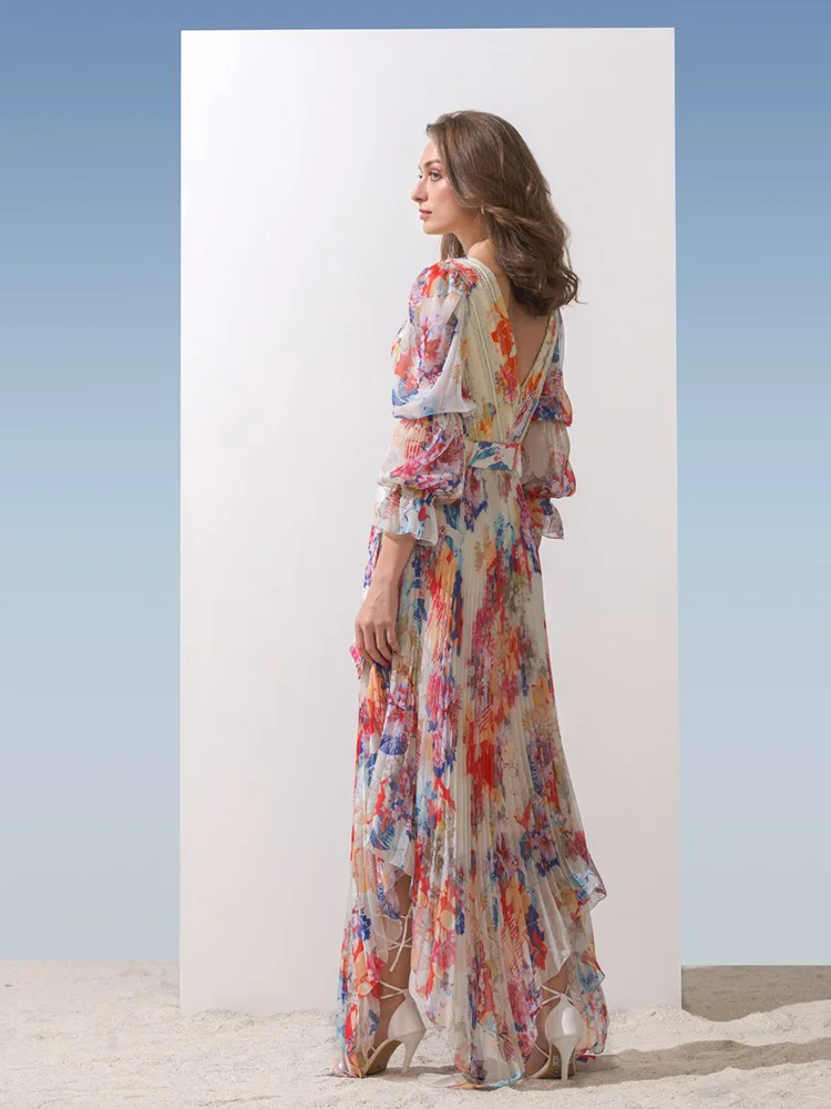 Is dit voor elke gelegenheid de perfecte elegante chiffon -jurk?